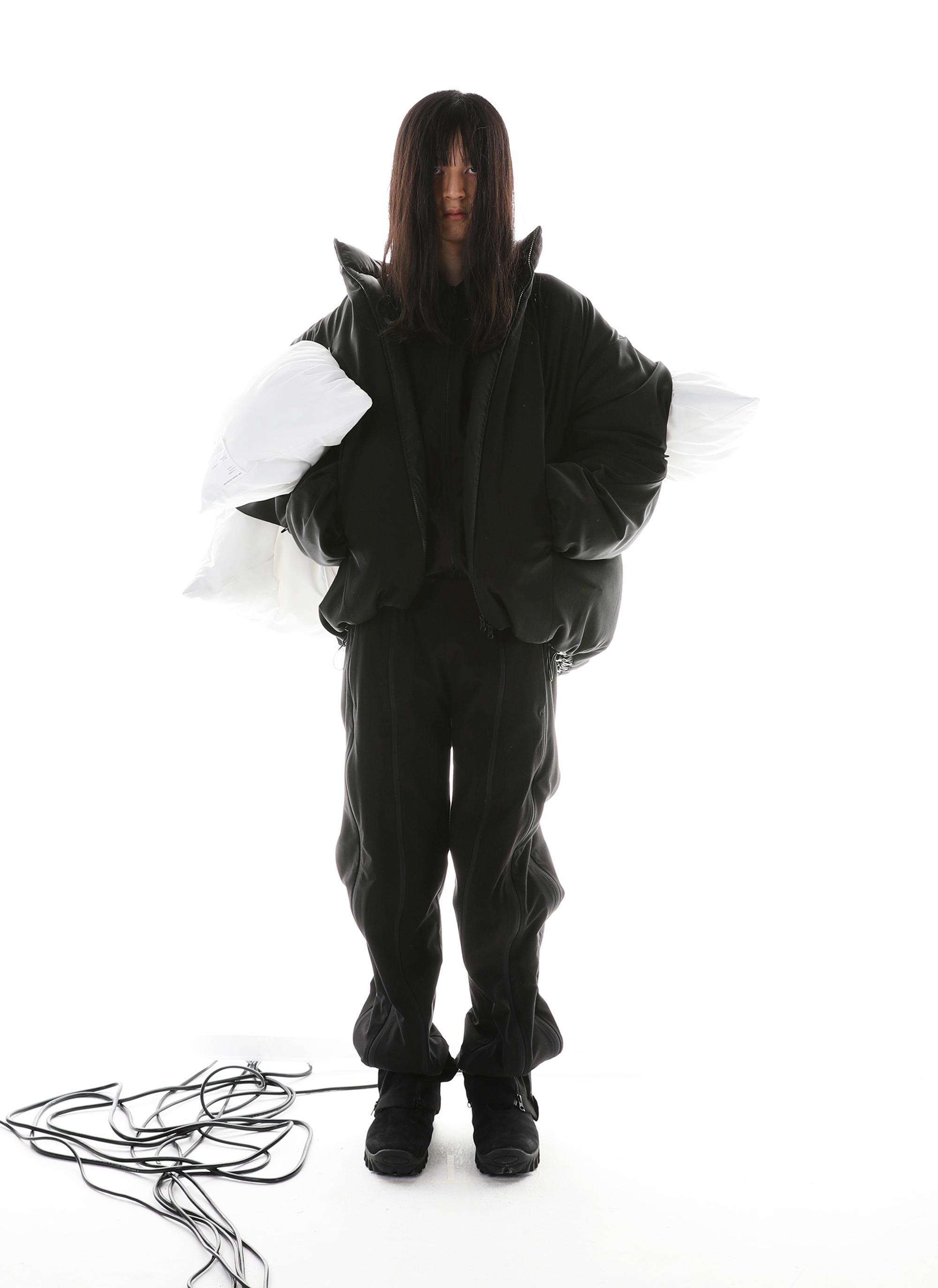5.1 TECHNICAL PANTS CENTER (BLACK) - 6