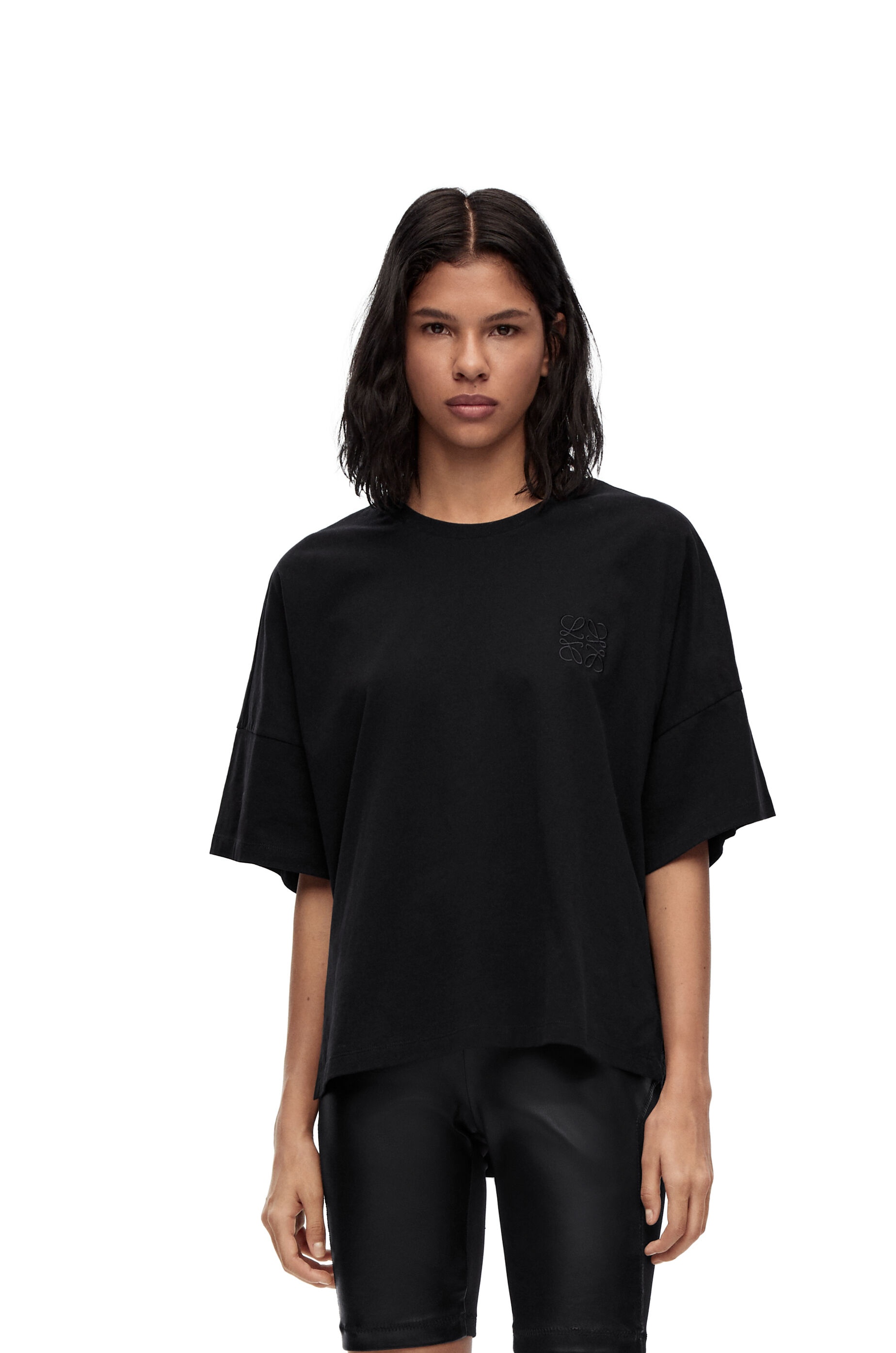 Short oversize Anagram T-shirt in cotton - 3