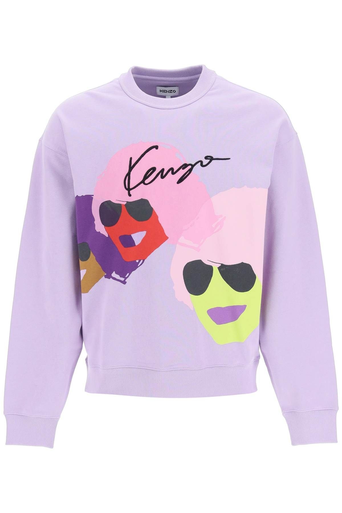 KENZO TRIBUTE OVERSIZED SWEATSHIRT - 1