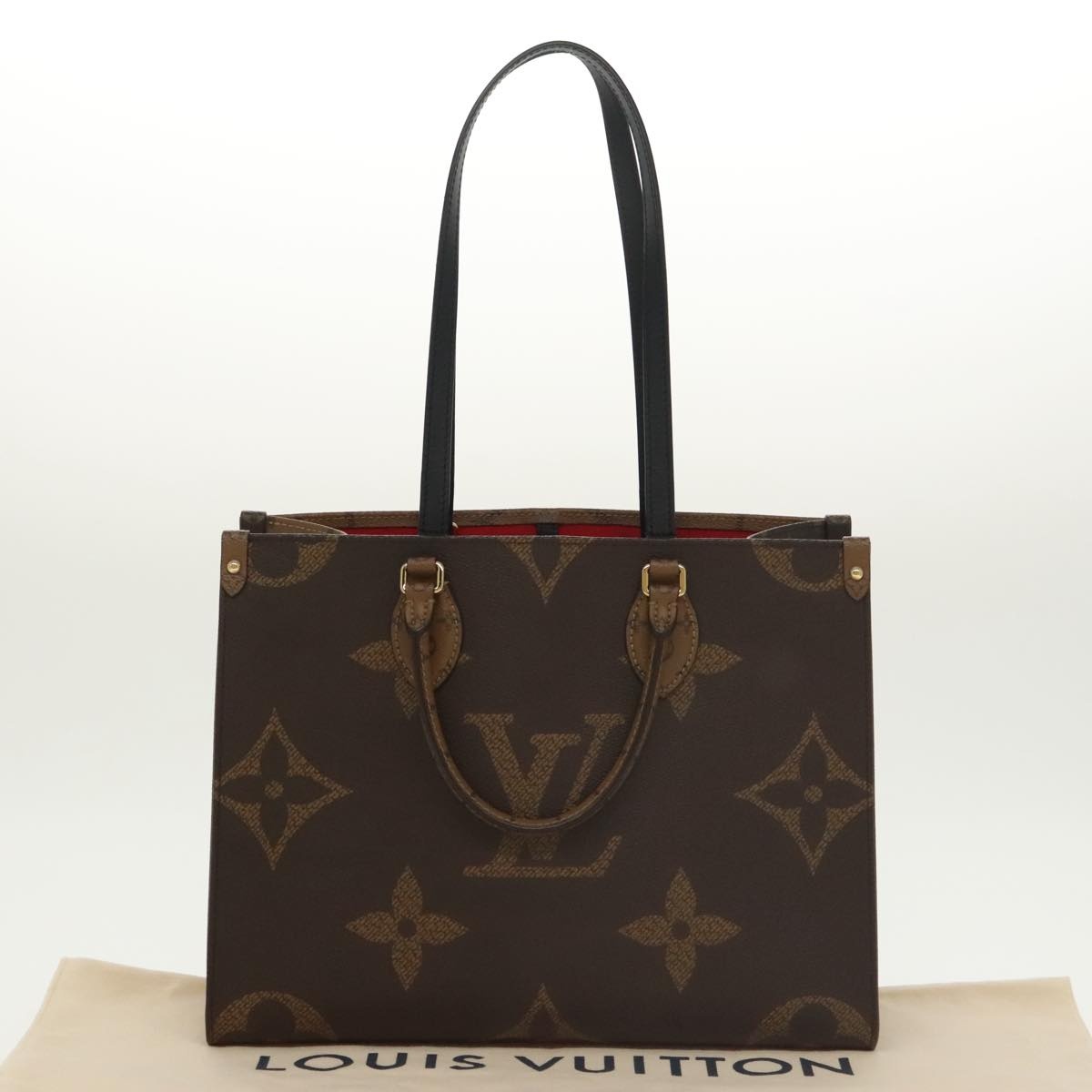 LOUIS VUITTON Monogram Reverse Giant On The Go MM Tote Bag M45321 - 12