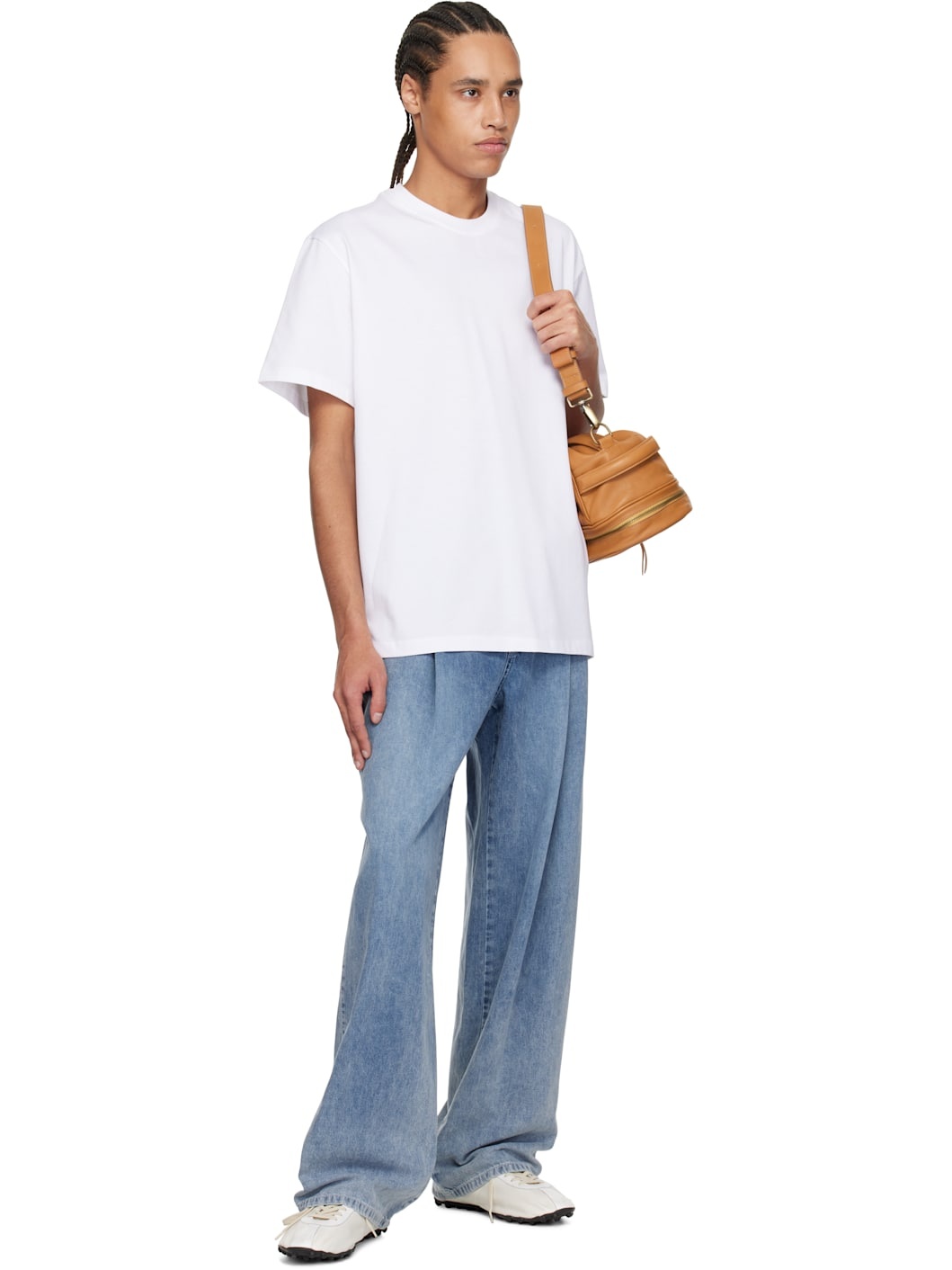 White 3D Coral Back Logo T-shirt - 4