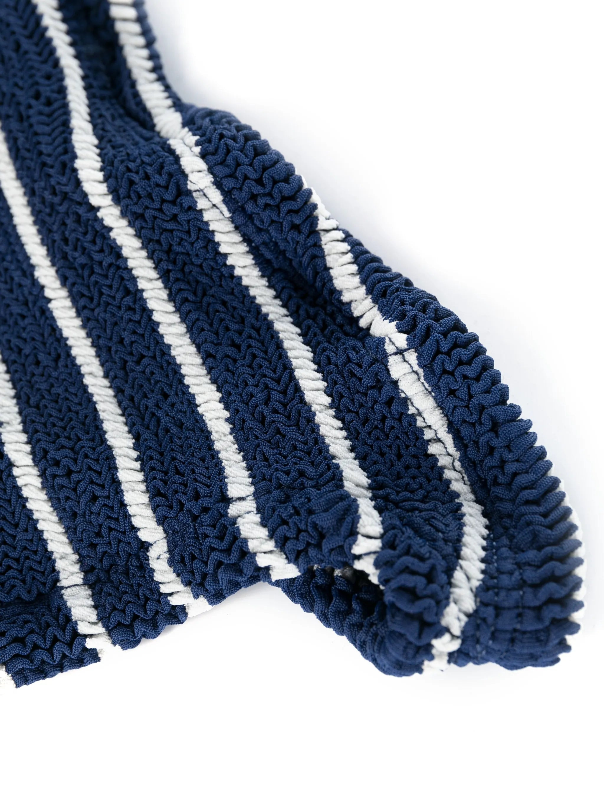Jean striped bikini - 4