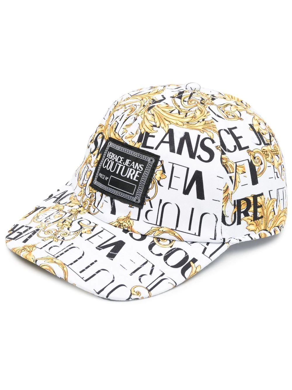 Baroque-print baseball cap - 1