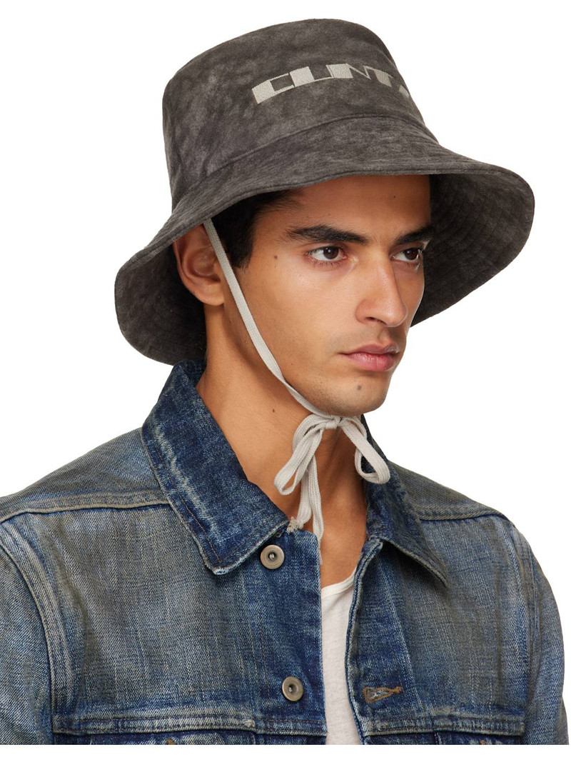Rick Owens DRKSHDW Gray Concordians Gilligan Hat outlook