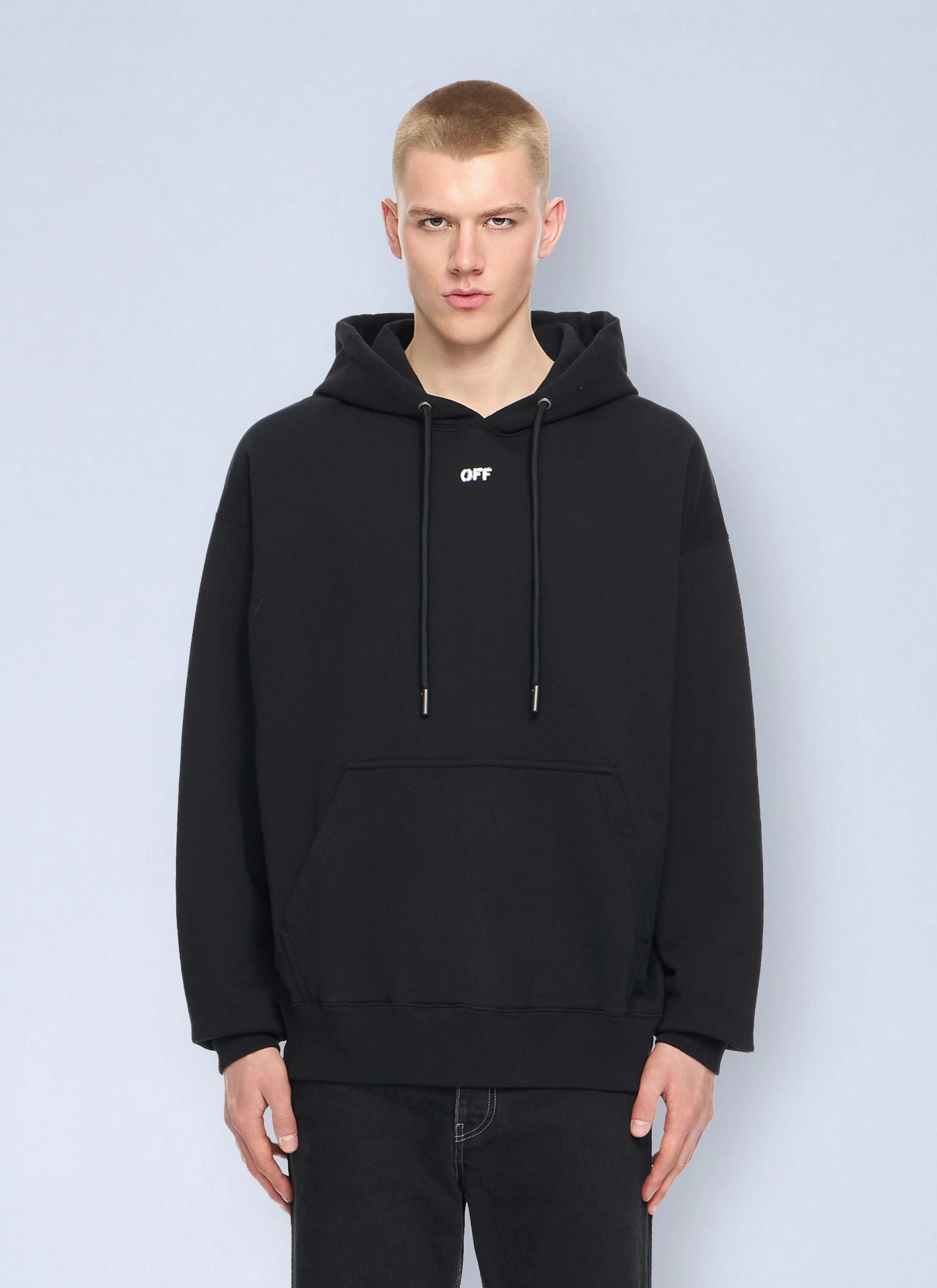 Off-White Men Paint Arrow Skate Hoodie - 1