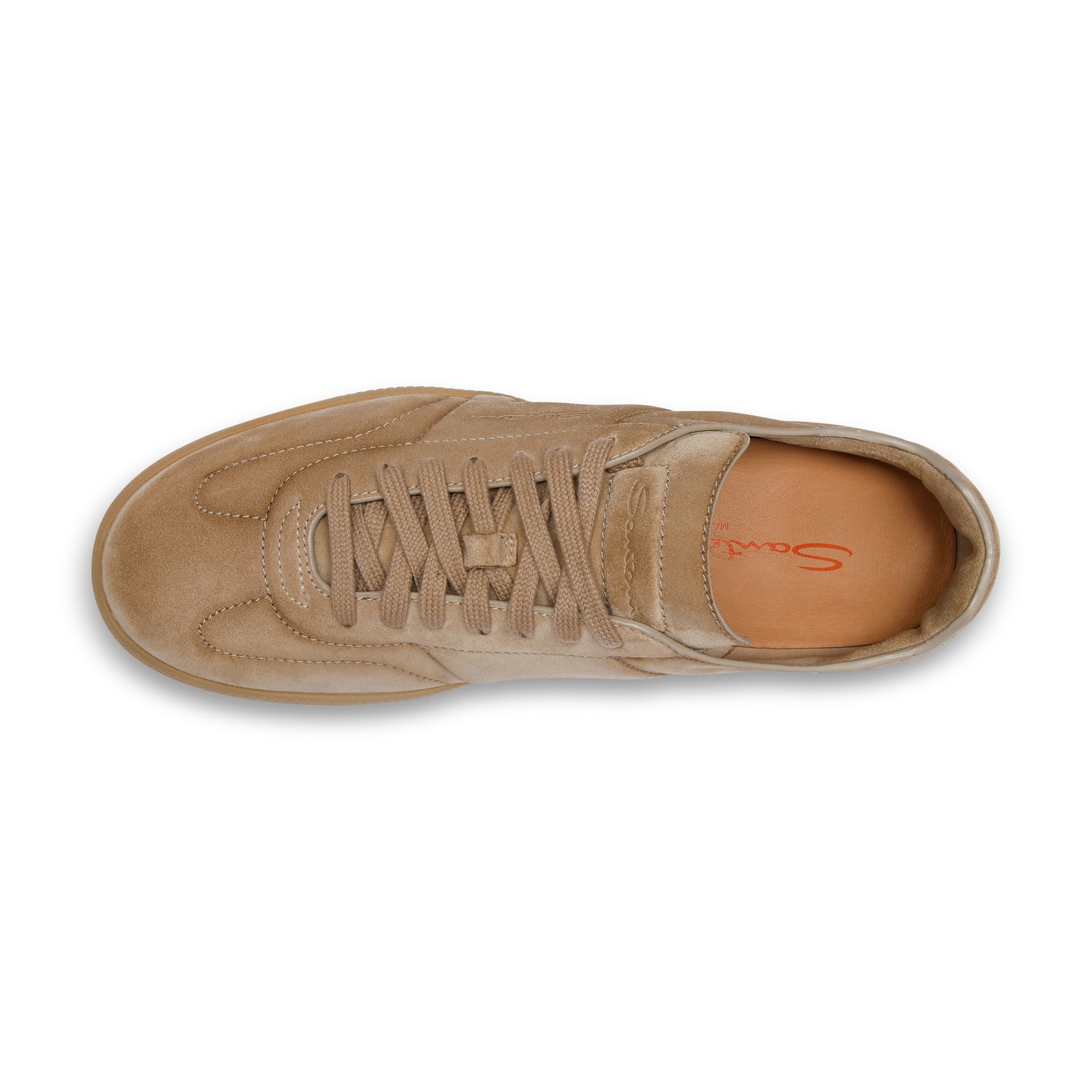 Men's beige suede DBS Oly sneaker - 5