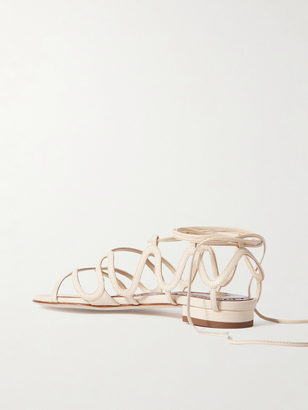 Fawdaflat Leather Sandals - 3