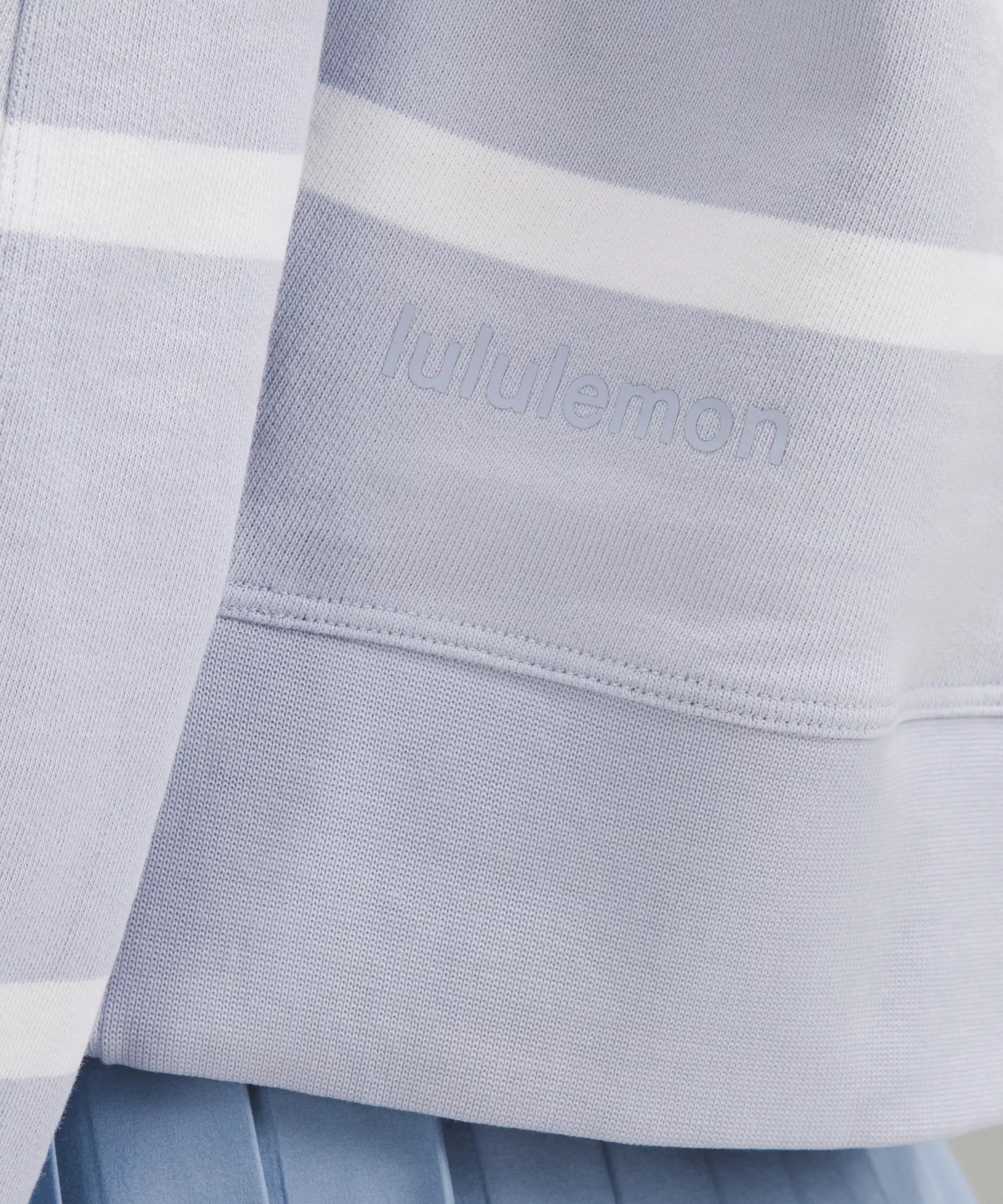 Perfectly Oversized Cropped Crew *Stripe - 5