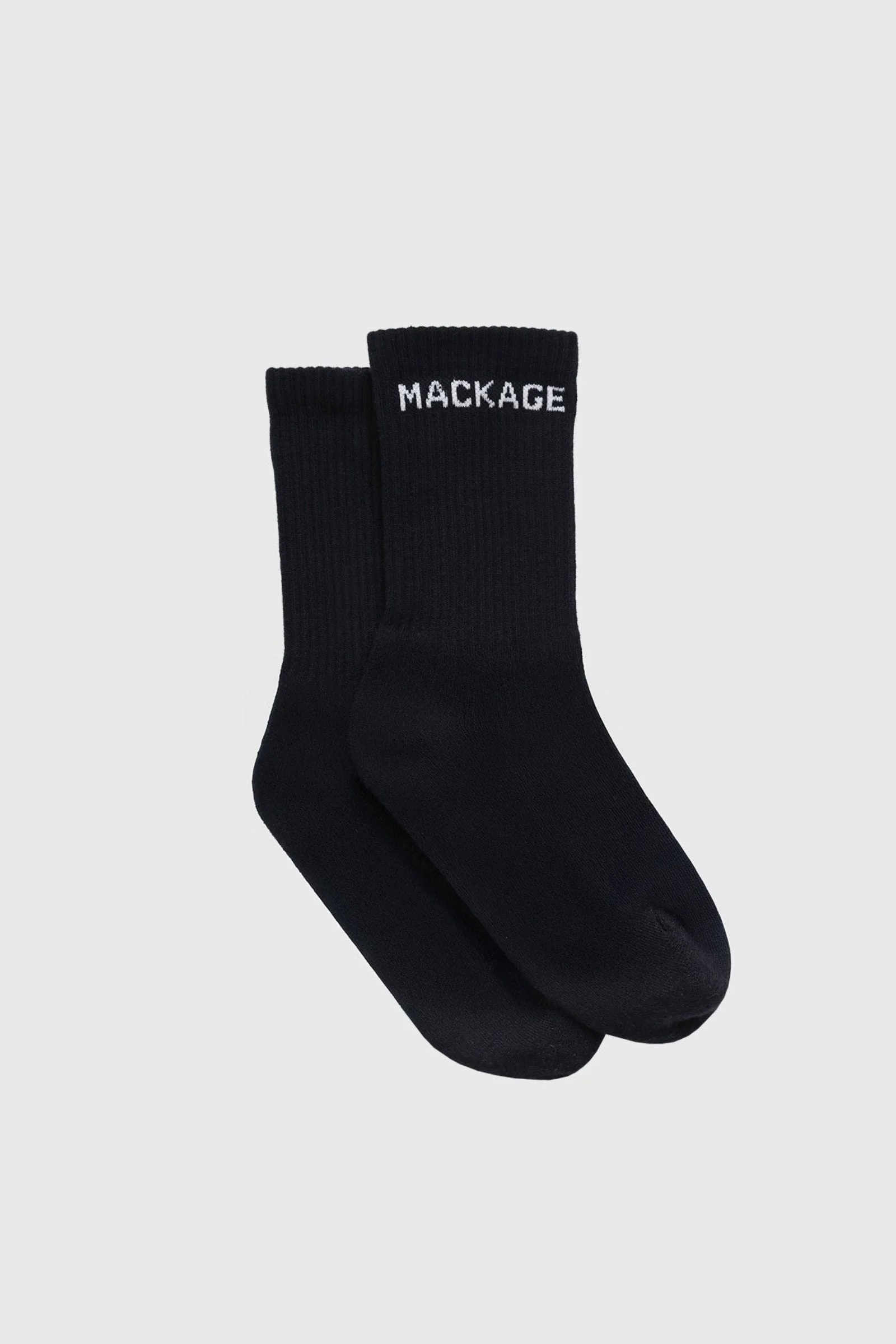 WOODS Stretch Cotton Logo Socks - 1