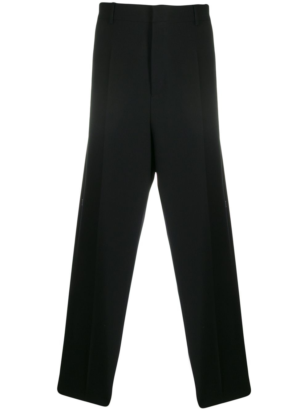 tailored straight trousers - 1