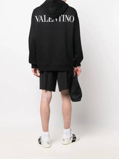 Valentino contrast-panel hoodie outlook