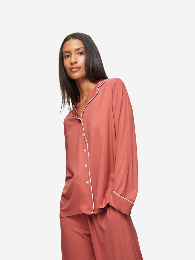 Women's Pyjamas Lara Micro Modal Stretch Soft Cedar - 5