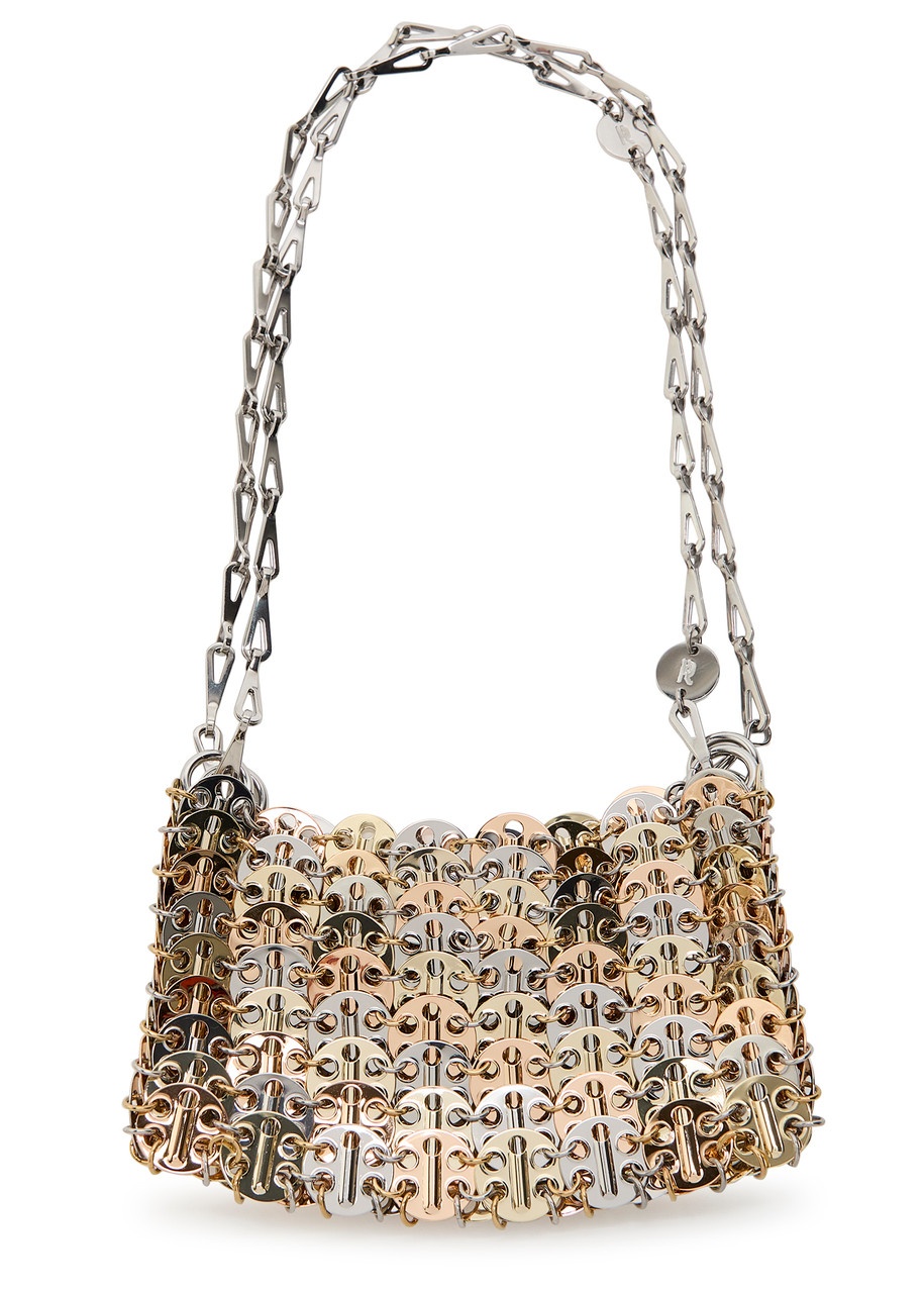 Rabanne 1969 Disc Mini Two-tone Shoulder bag - 1