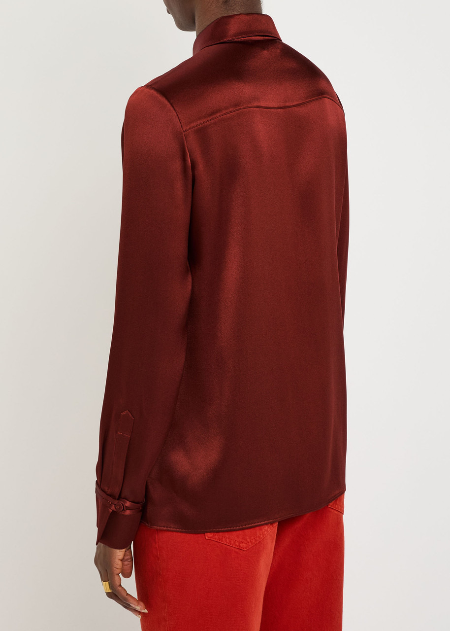 Gabriela Hearst Crus Silk Shirt - 3