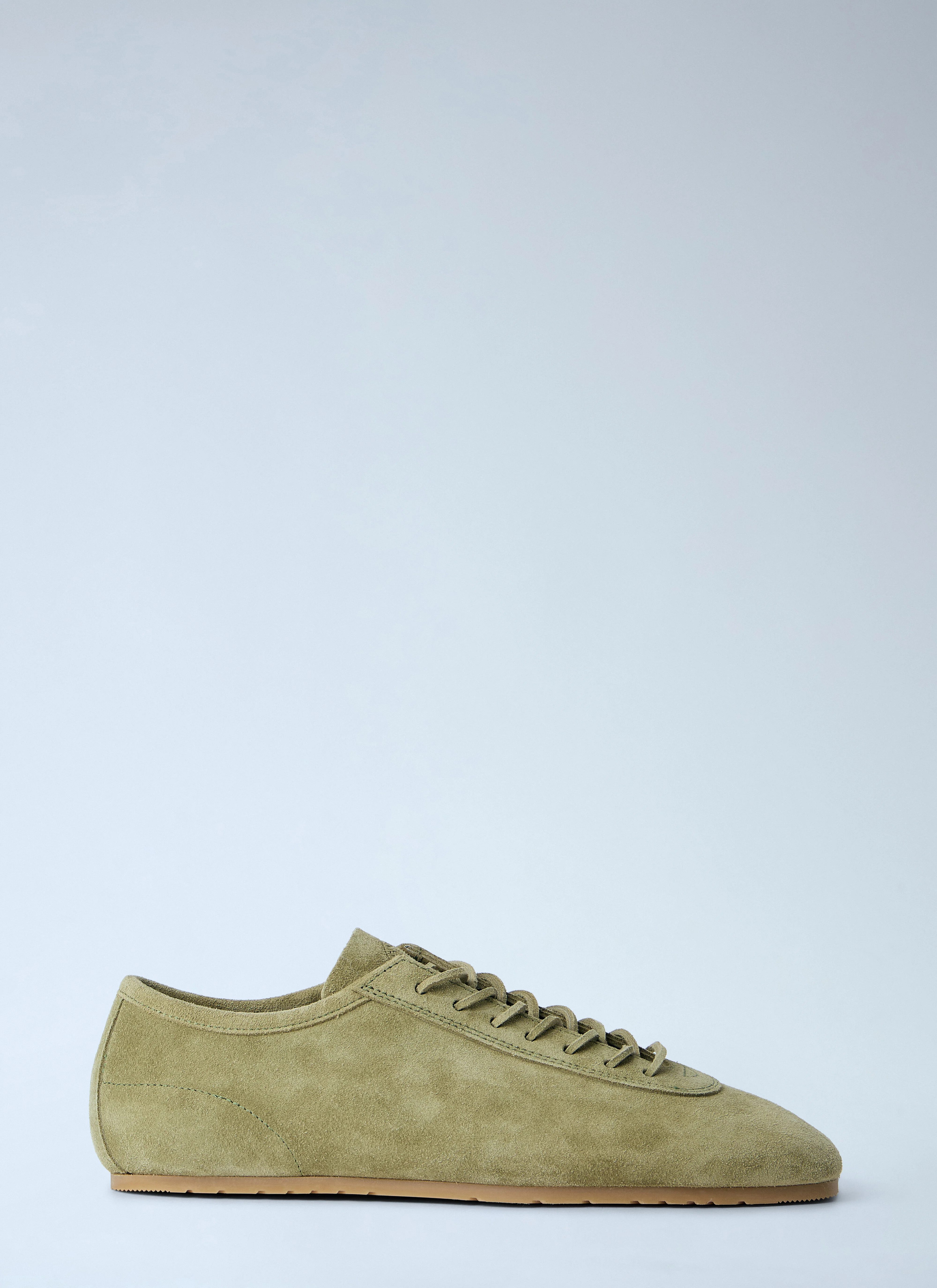Suede Low-Top Trainers - 1