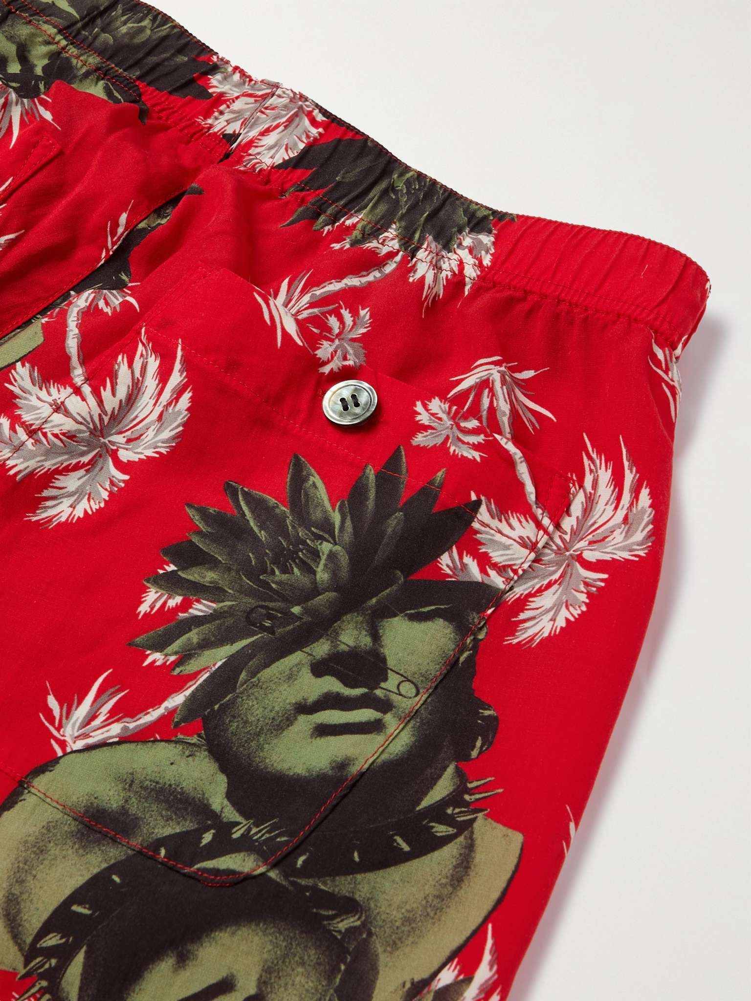 Printed Cotton Shorts - 5