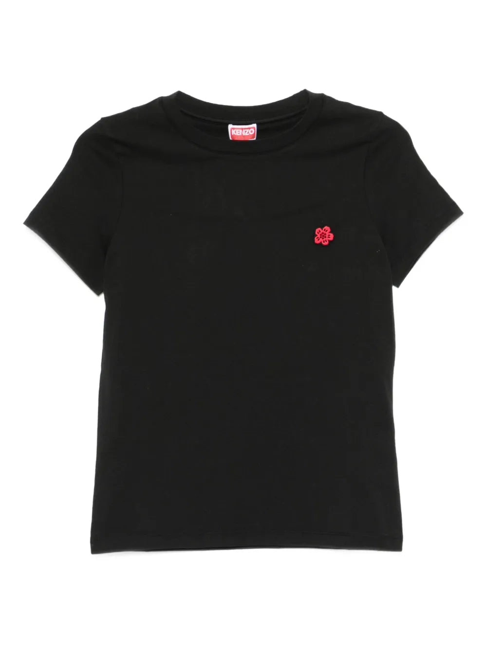 Kenzo Women Boke Flower T-Shirt With Embroidery - 1
