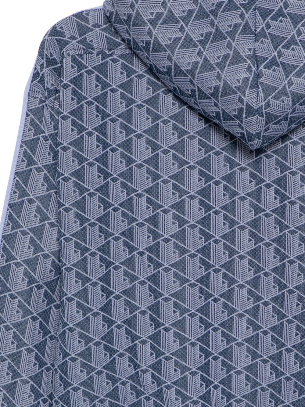 monogram jacket - 3