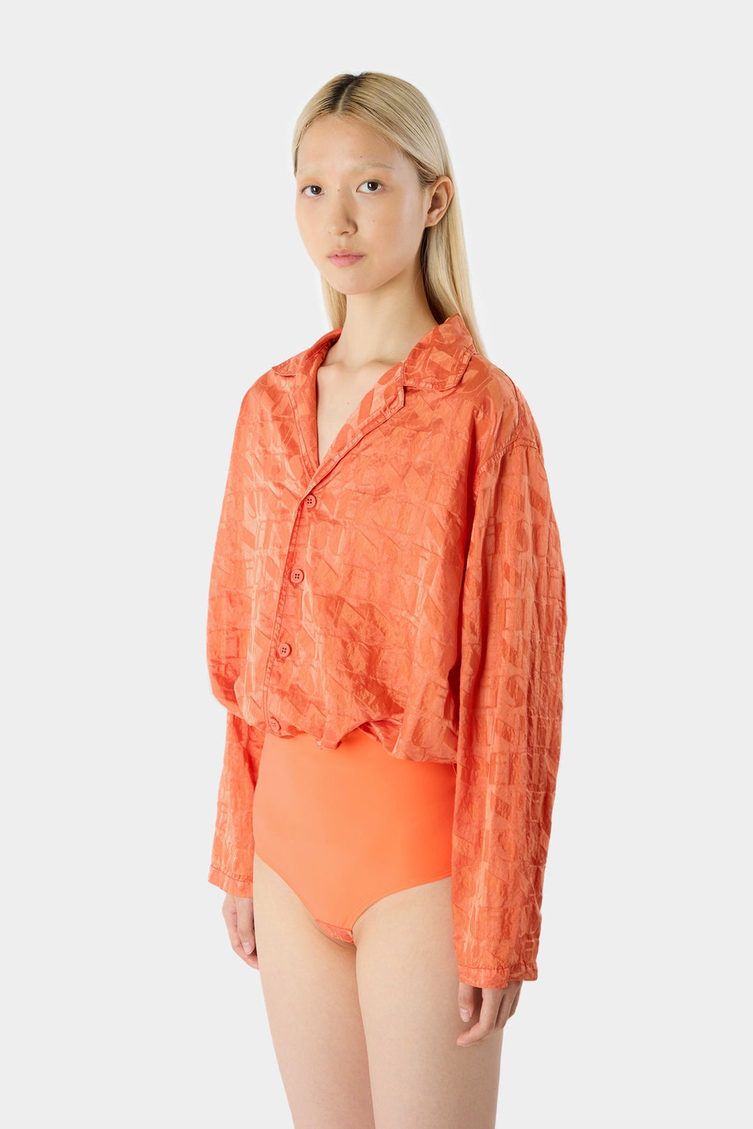 ALLOVER BODY SHIRT / bright orange - 4