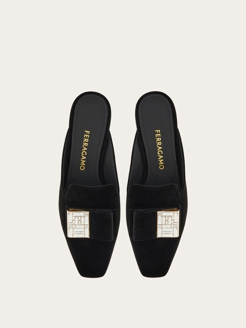 MULE LOAFER WITH CRYSTALS 2