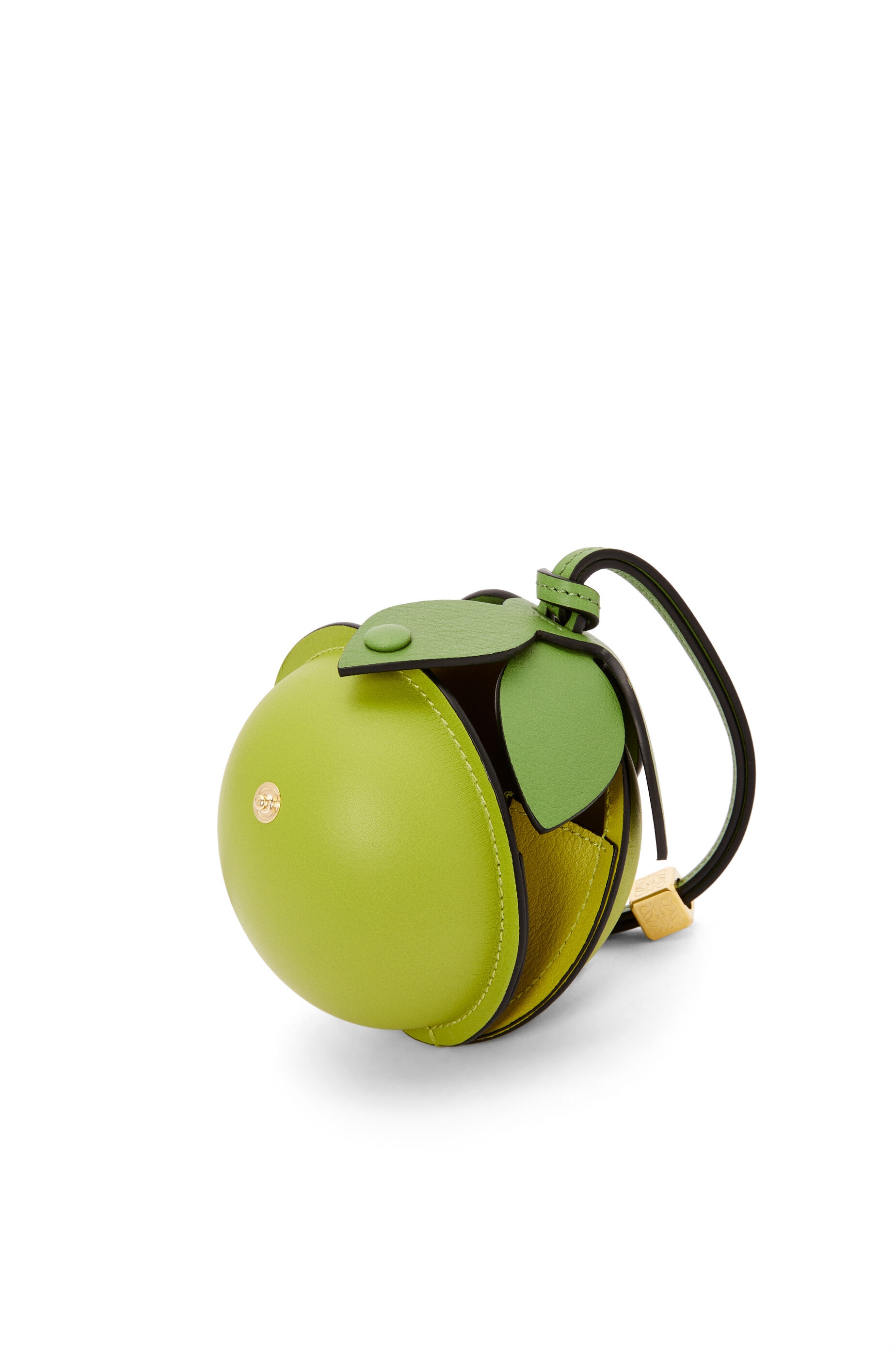 Lime pouch in classic calfskin - 2