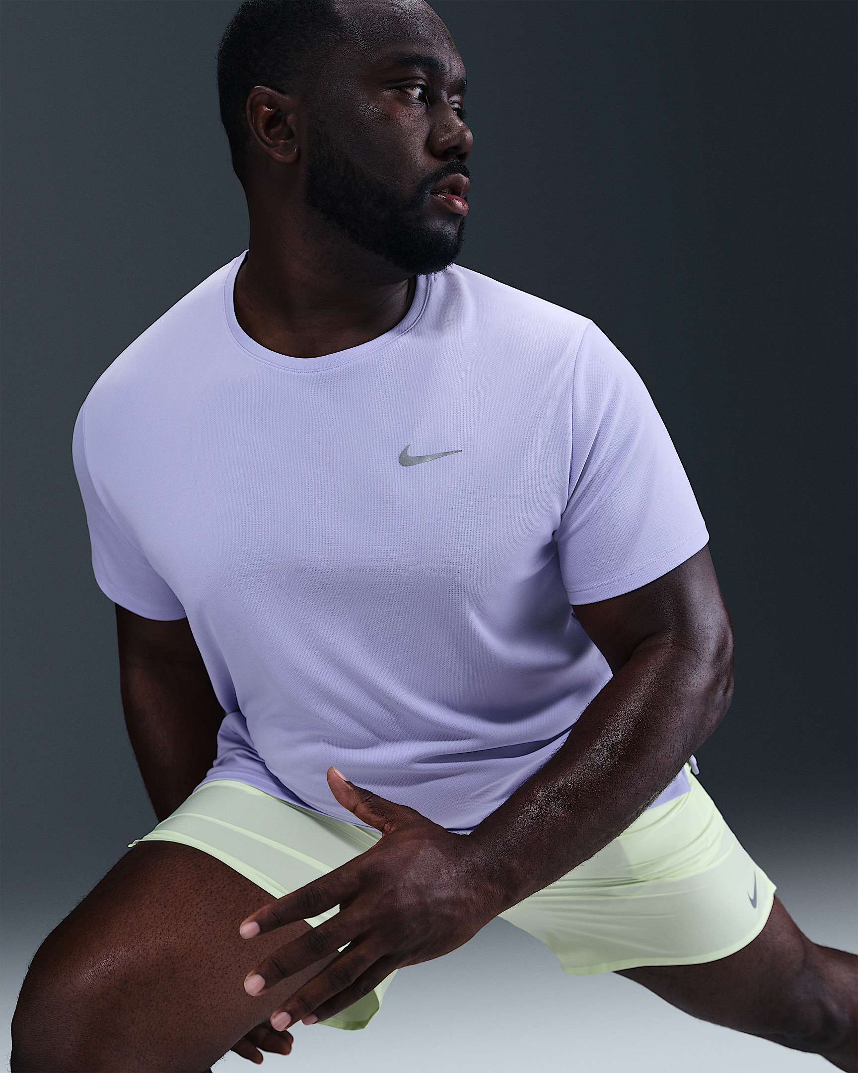 Nike Miler Men's Dri-FIT UV Short-Sleeve Running Top - 9