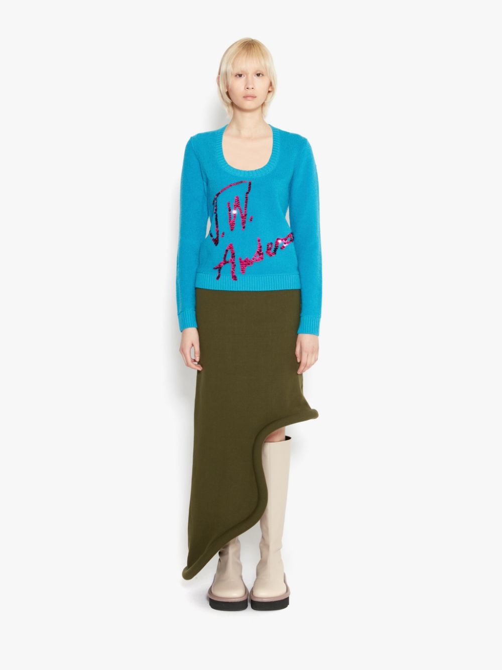 BUMPER-TUBE ASYMMETRIC SKIRT - 2
