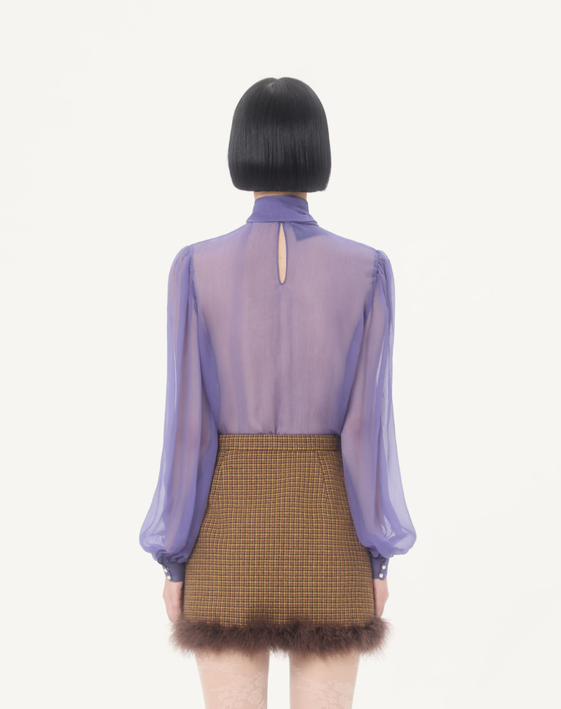 CREPONNE CHIFFON TOP 7