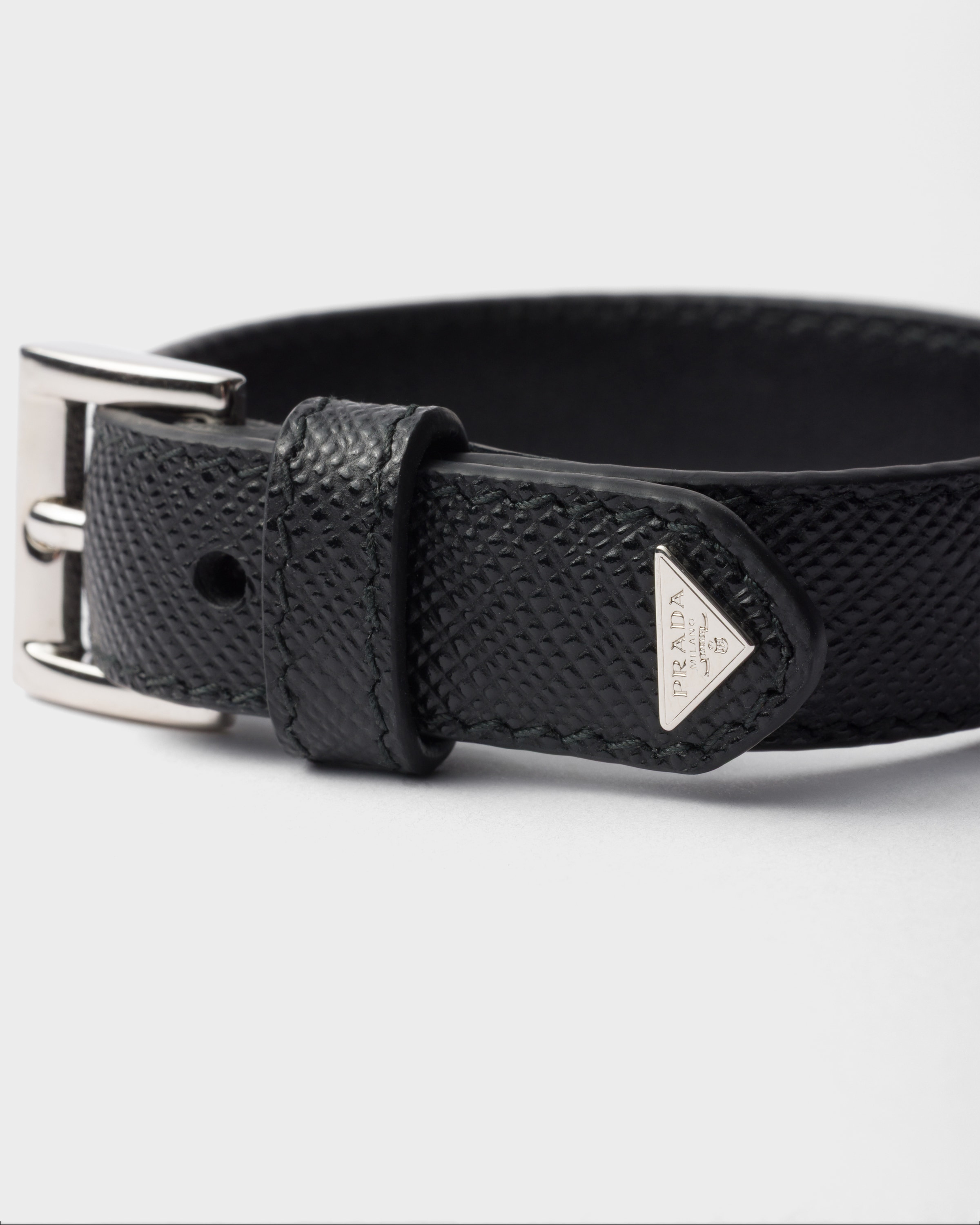 Saffiano leather bracelet - 2