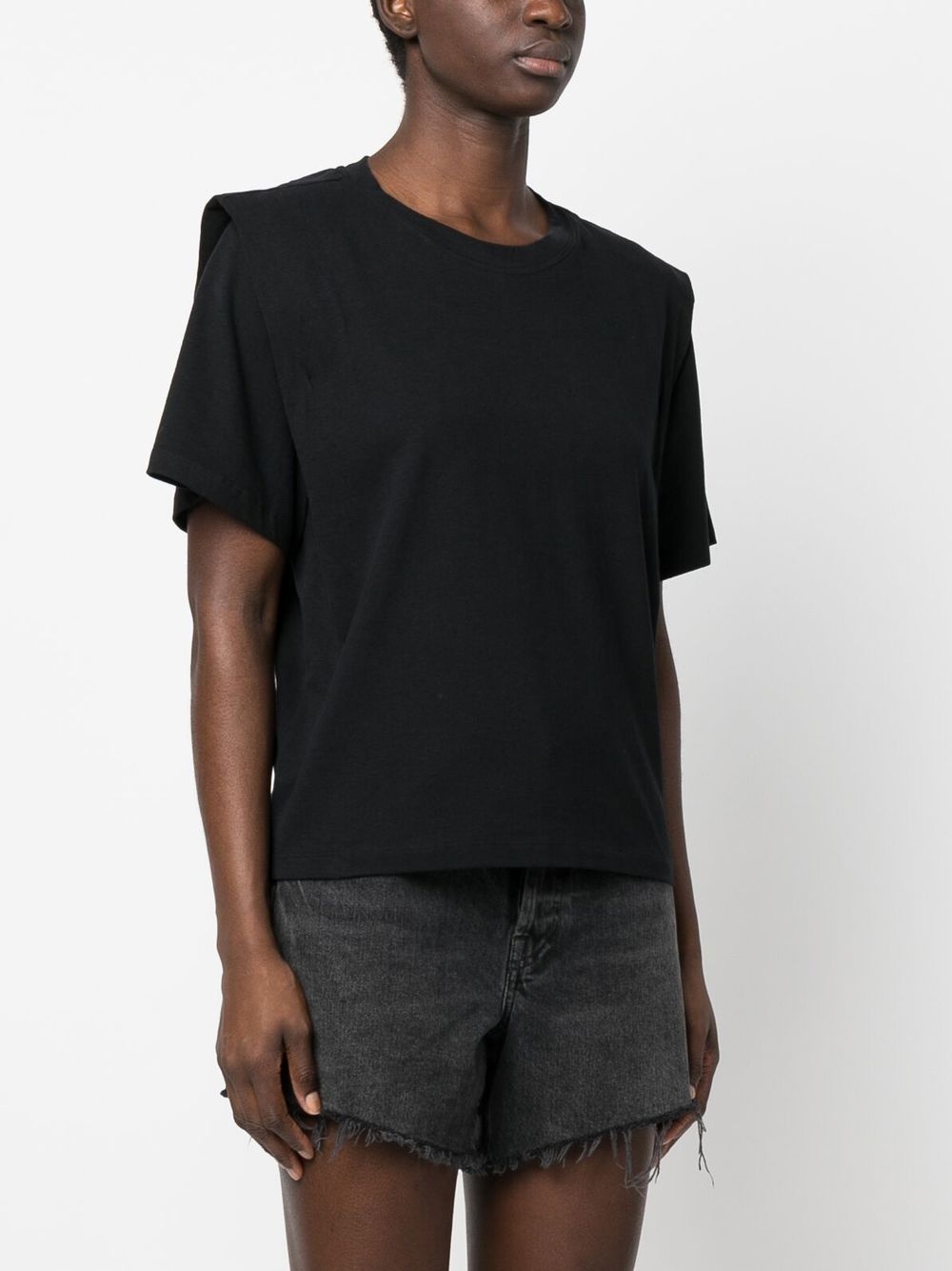 crew neck short-sleeved T-shirt - 3
