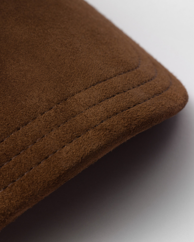 Suede baseball cap 4