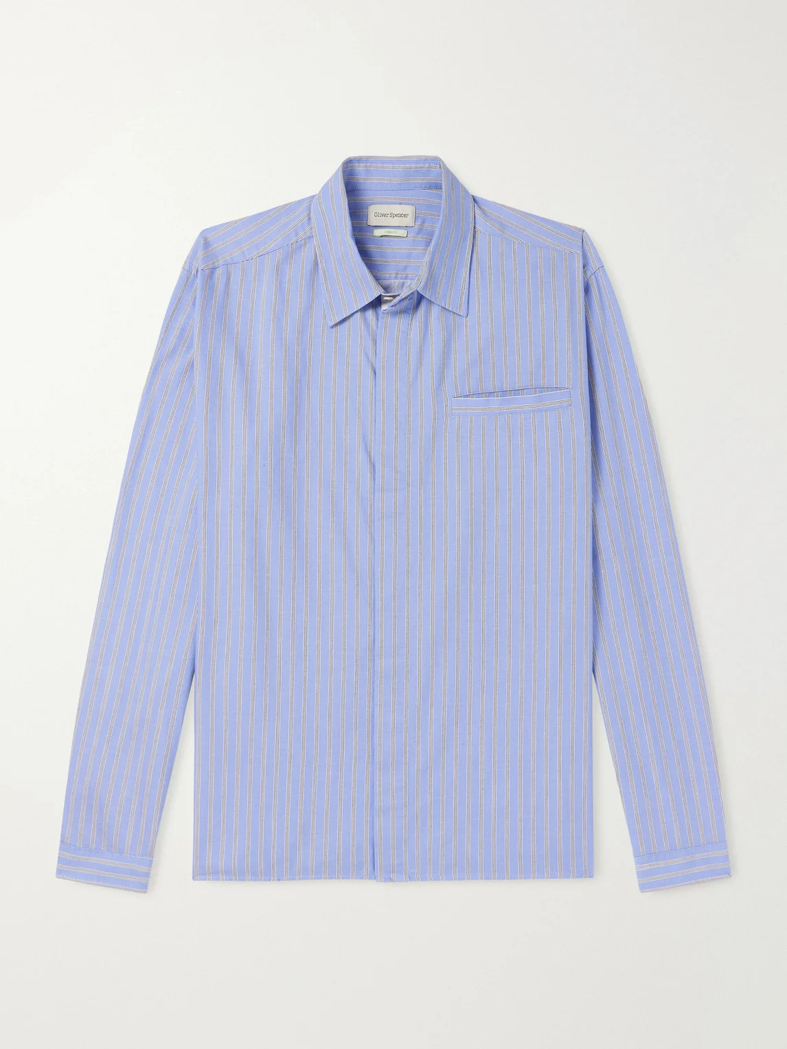 Mulvey Striped Cotton Shirt - 1