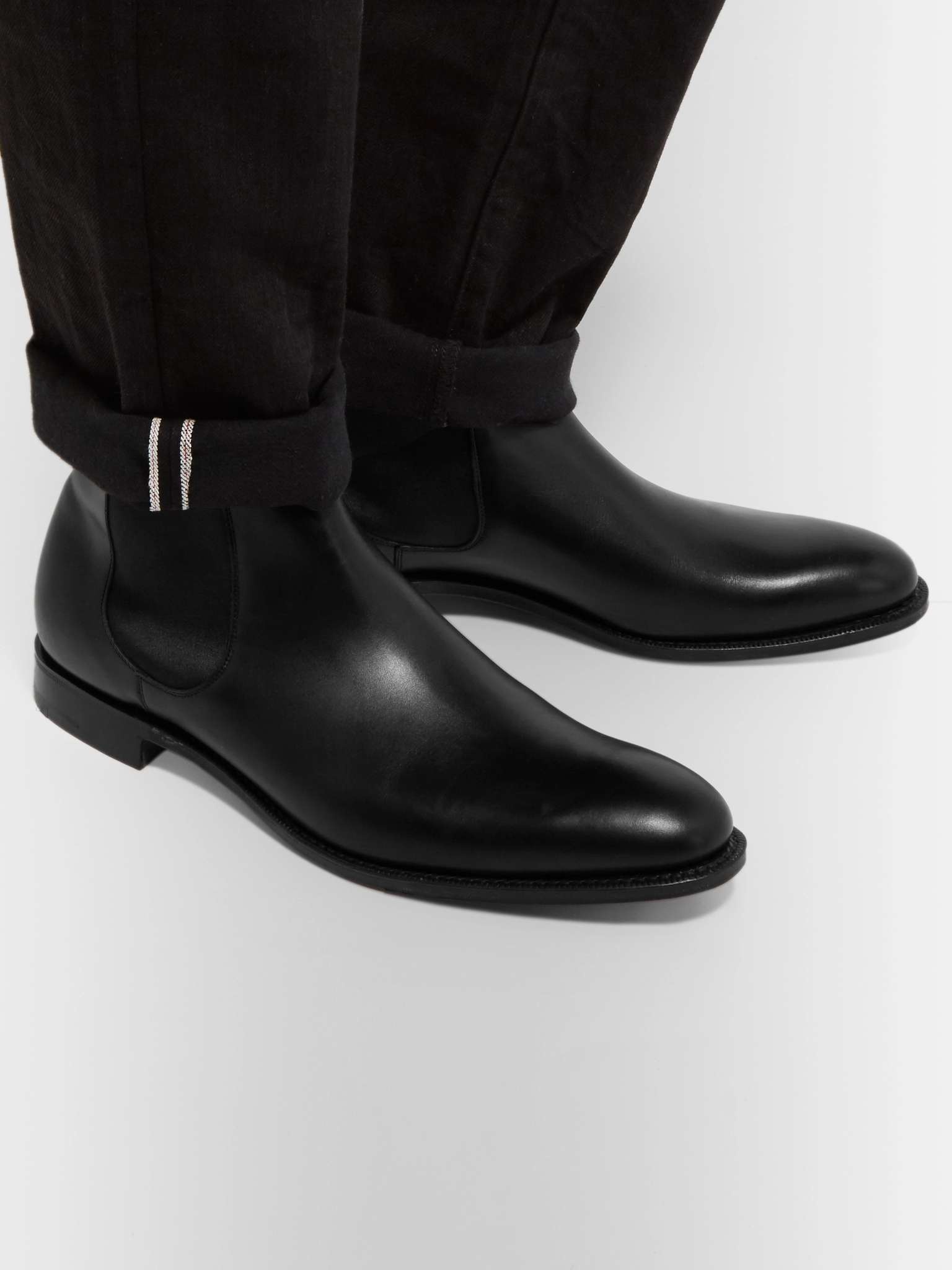 Houston Leather Chelsea Boots - 2