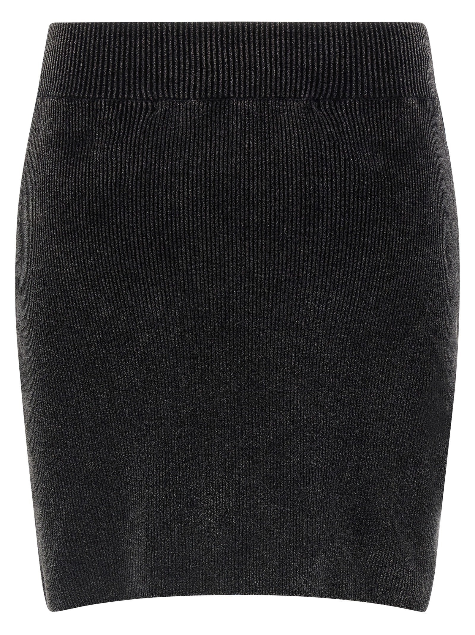 Chenille Skirt Skirts Black - 2