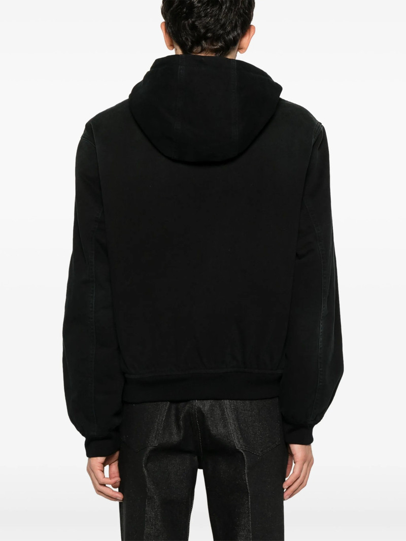 Prada Denim Hooded Jacket outlook