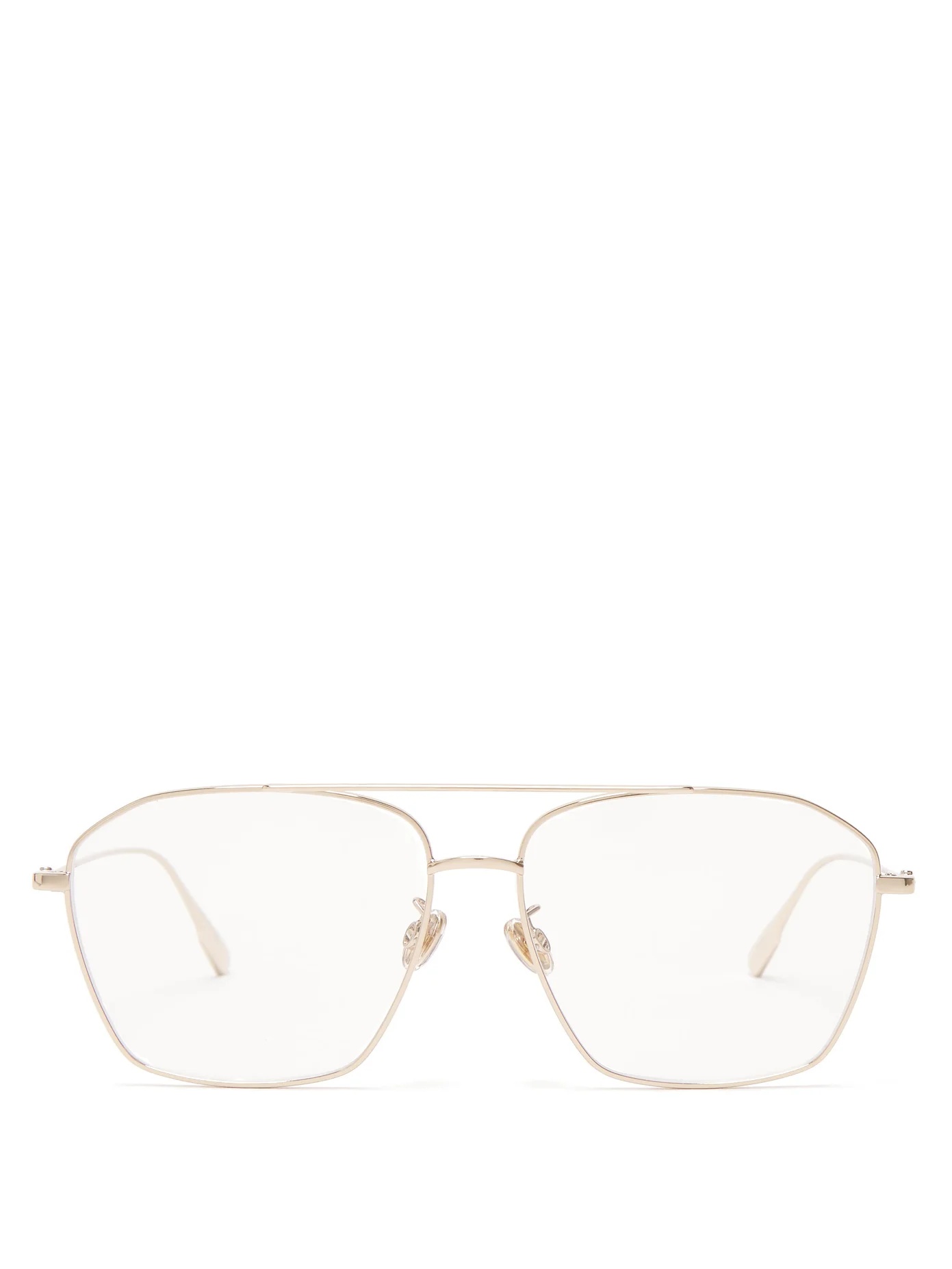 DiorStellaire aviator metal glasses - 1