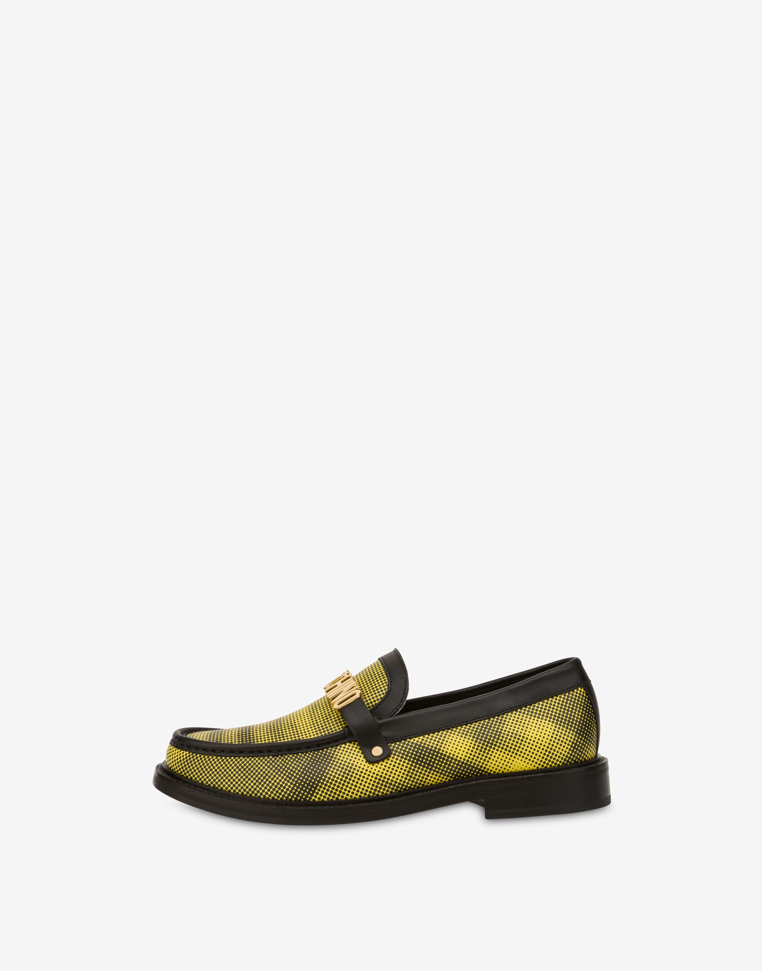 PRINTED CALFSKIN VARSITY LOAFERS - 2