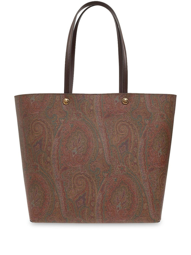 paisley print tote bag 1
