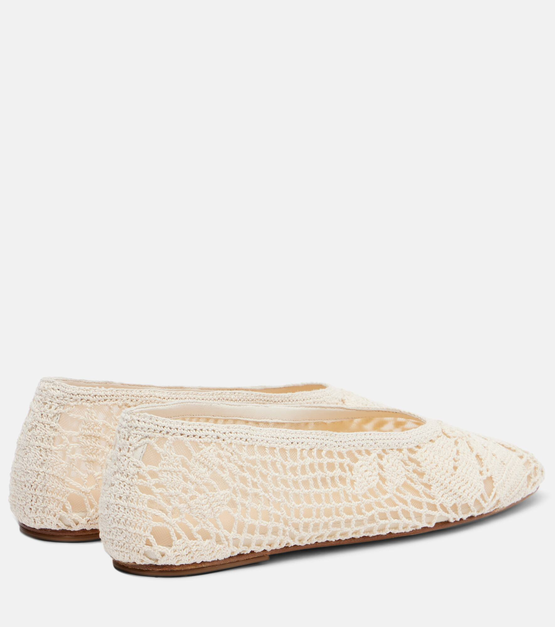 Crochet ballet flats - 2