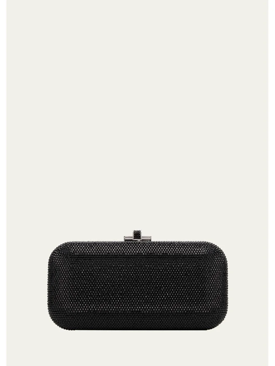 Long Slide Crystal Minaudiere - 1