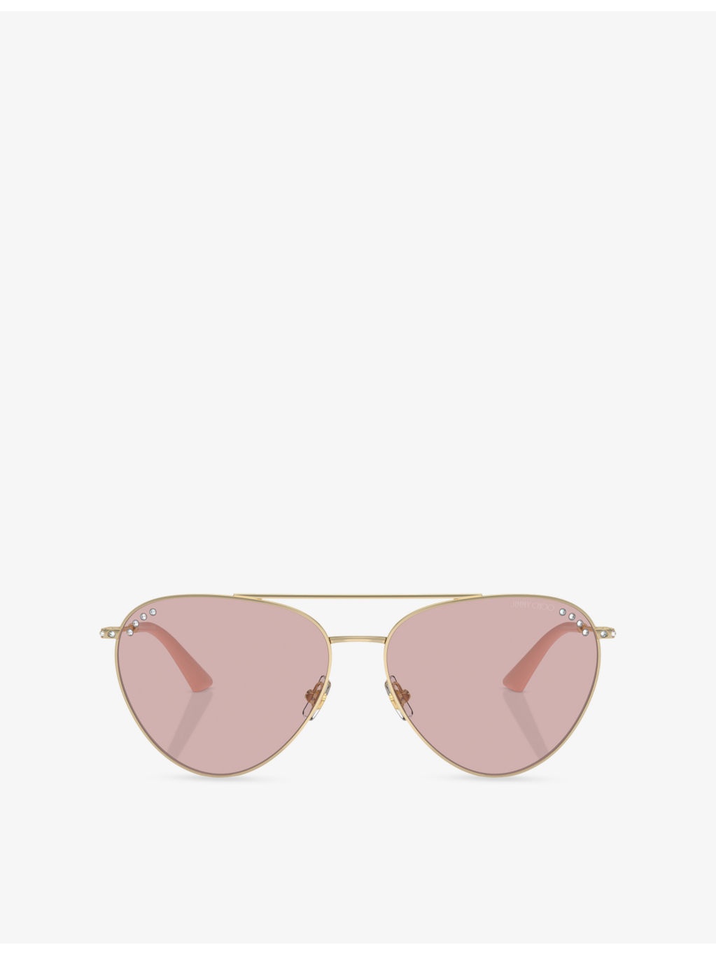 JC4002B Pilot-Frame Steel Sunglasses - 1