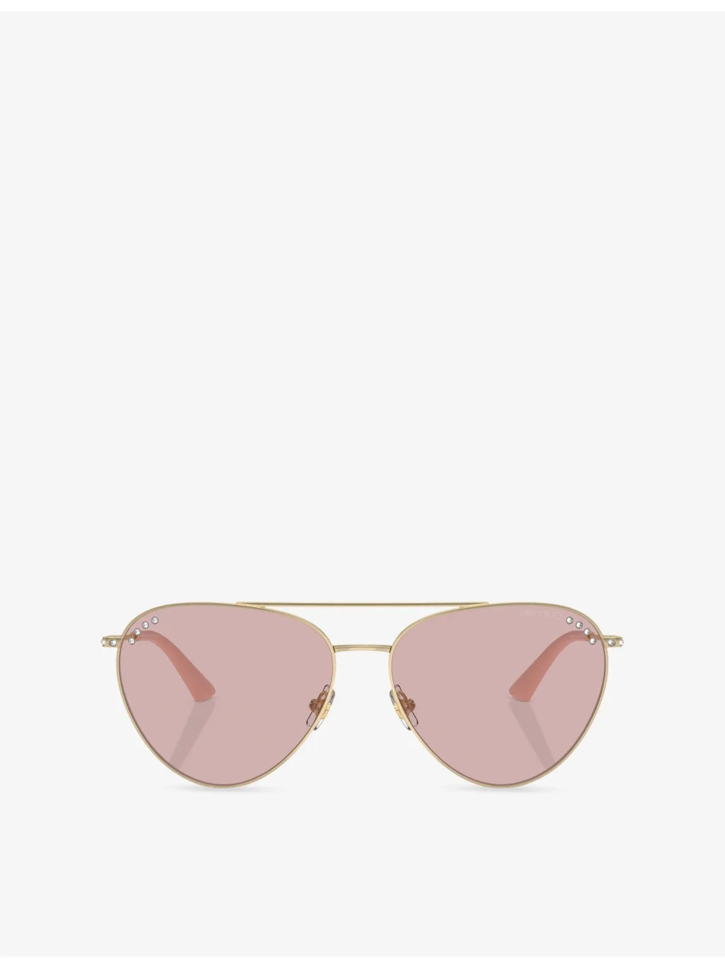 JC4002B Pilot-Frame Steel Sunglasses - 1