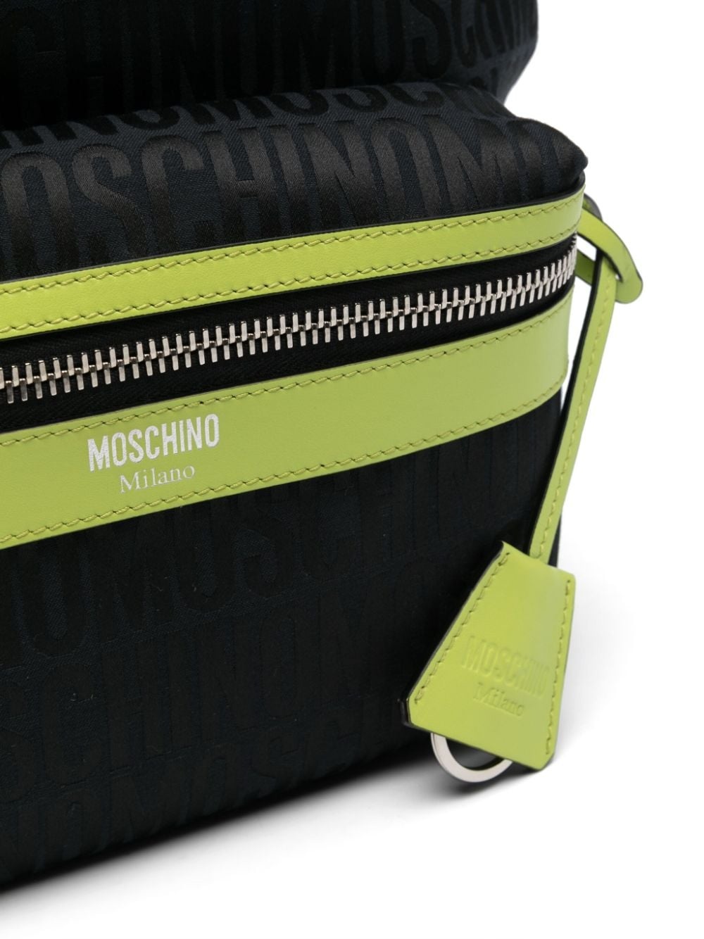 monogram jacquard backpack - 4