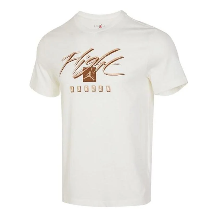 Jordan Flight Essentials T-shirt Cream/Brown - 1