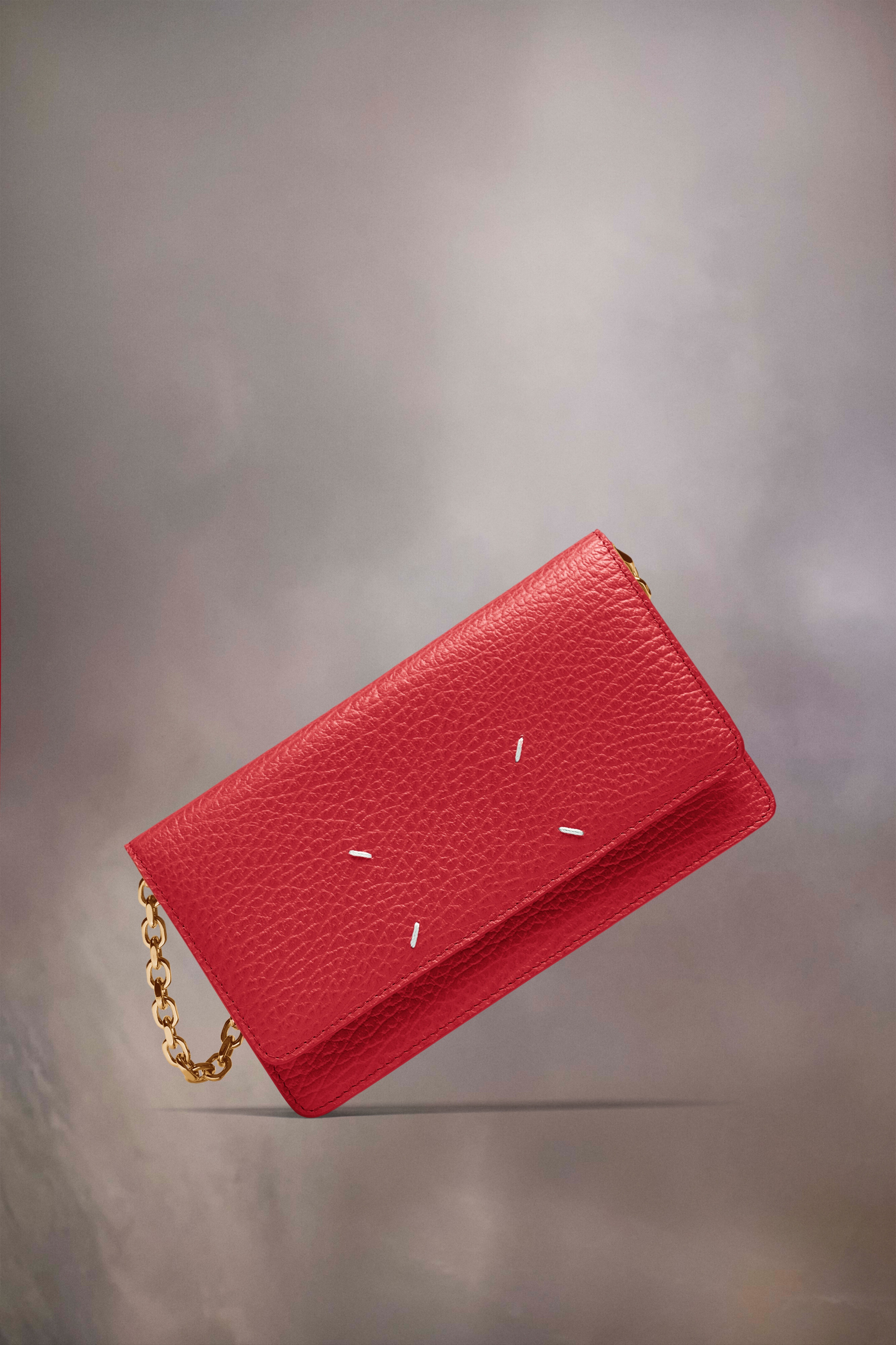 Four stitches chain wallet - 1