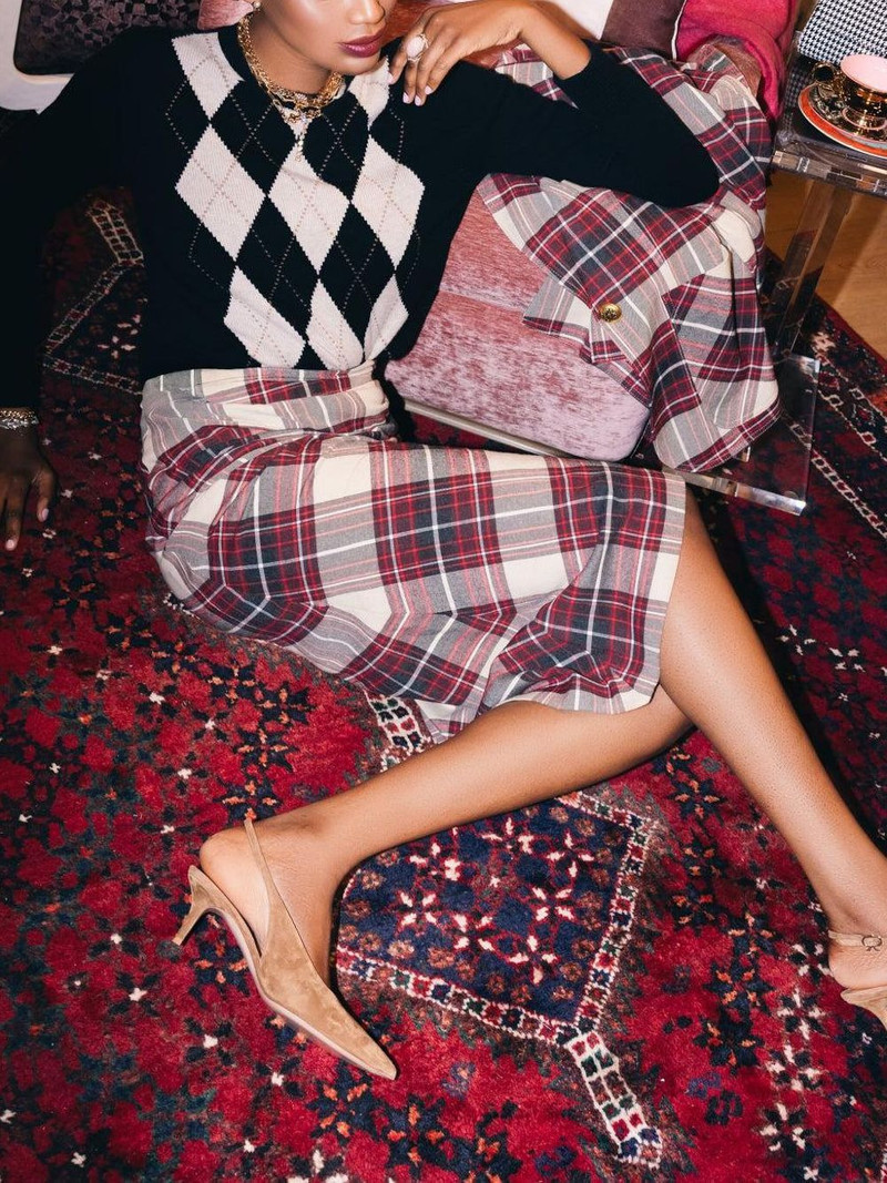 Max Mara Soprano diamond-pattern sweater outlook