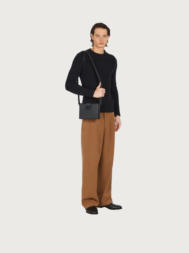 FERRAGAMO GANCINI CROSS BODY BAG outlook