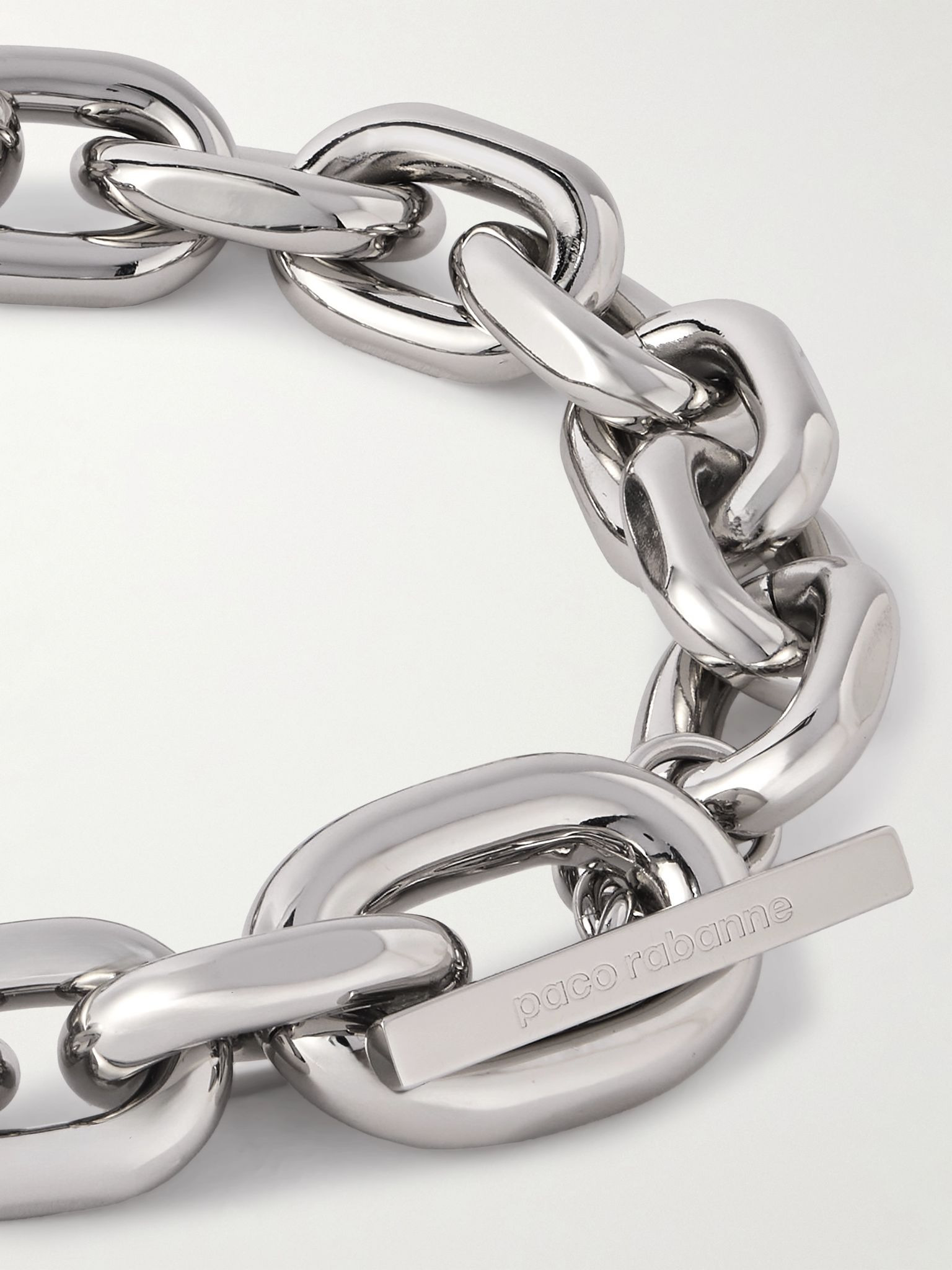 XL Link silver-tone necklace Silver - 3
