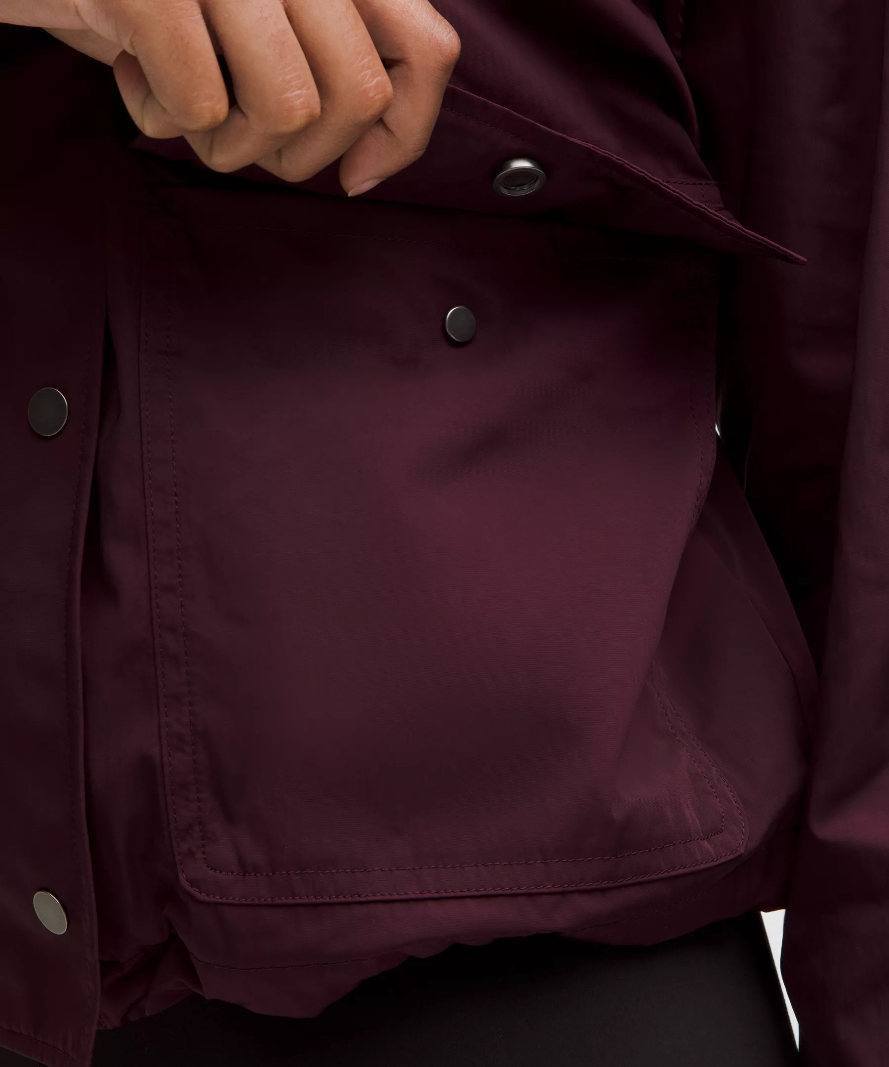 lululemon☆撥水&防風 Cropped Utility Windbreaker ジャケット Lululemon Cropped Utility Windbreaker - Black - lulu fanatics