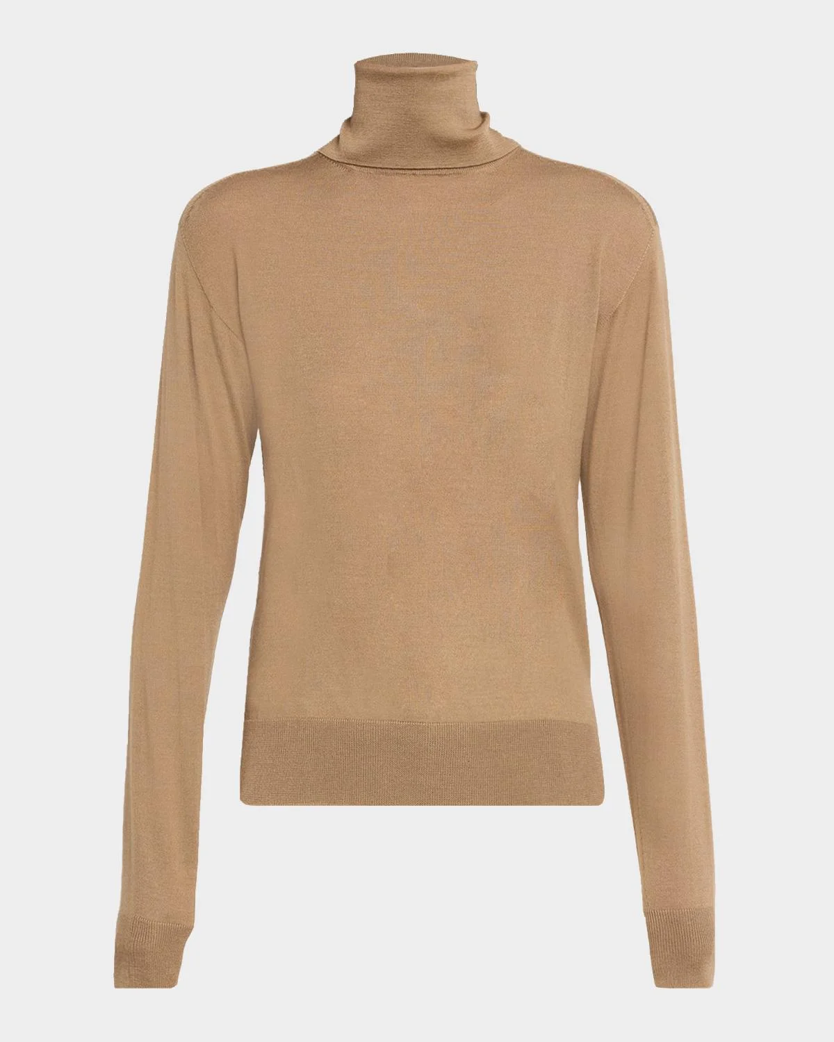 Cashmere-Blend Turtleneck Sweater - 1